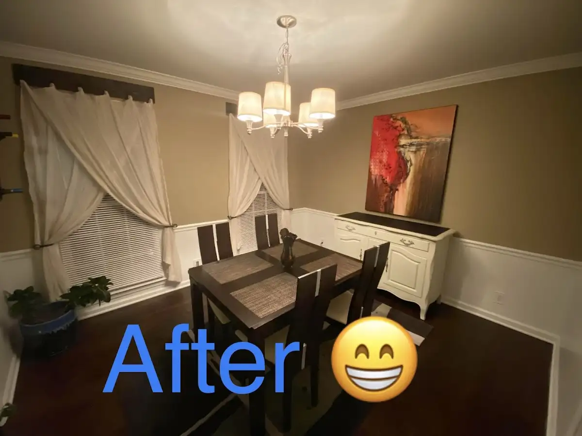 Professional dining room restoration after water damage in South Bay