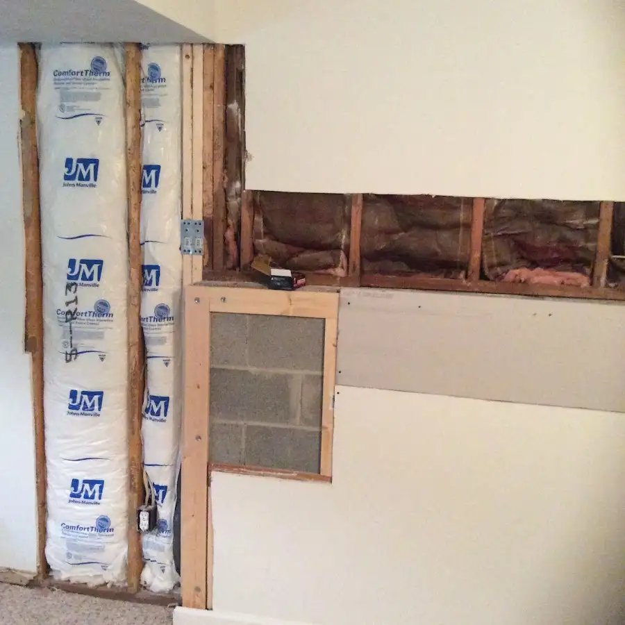 Wall insulation replacement during Odor Removal & Deodorization in South Bay
